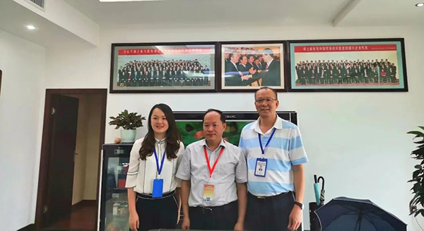 宁德市人大常委会主任金敏等一行走访福建省人大代表、亚南集团总经理郭玮韡