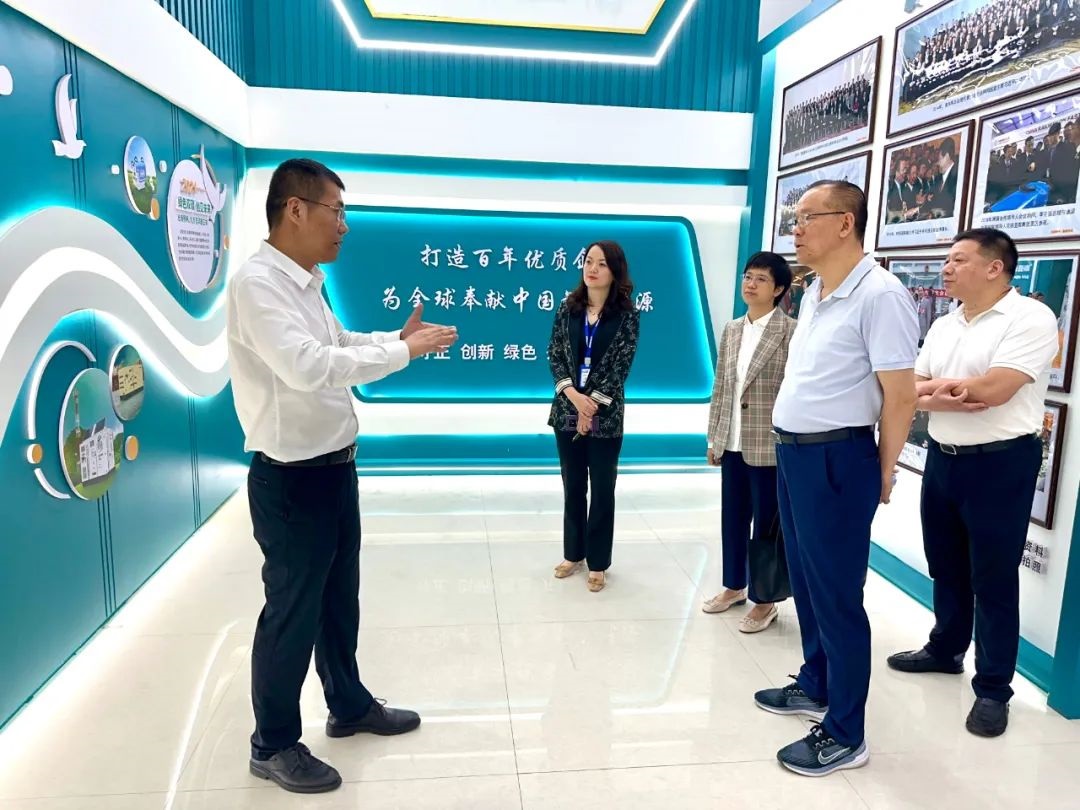 东侨开发区党工委副书记、管委会主任吴新情一行莅临亚南集团走访调研