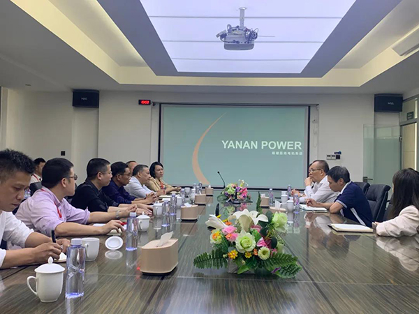 东侨区党工委书记周祥祺莅临亚南集团调研座谈