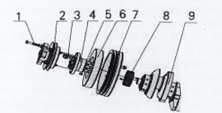 图1-2-10 YC6L减振器拆卸.jpg