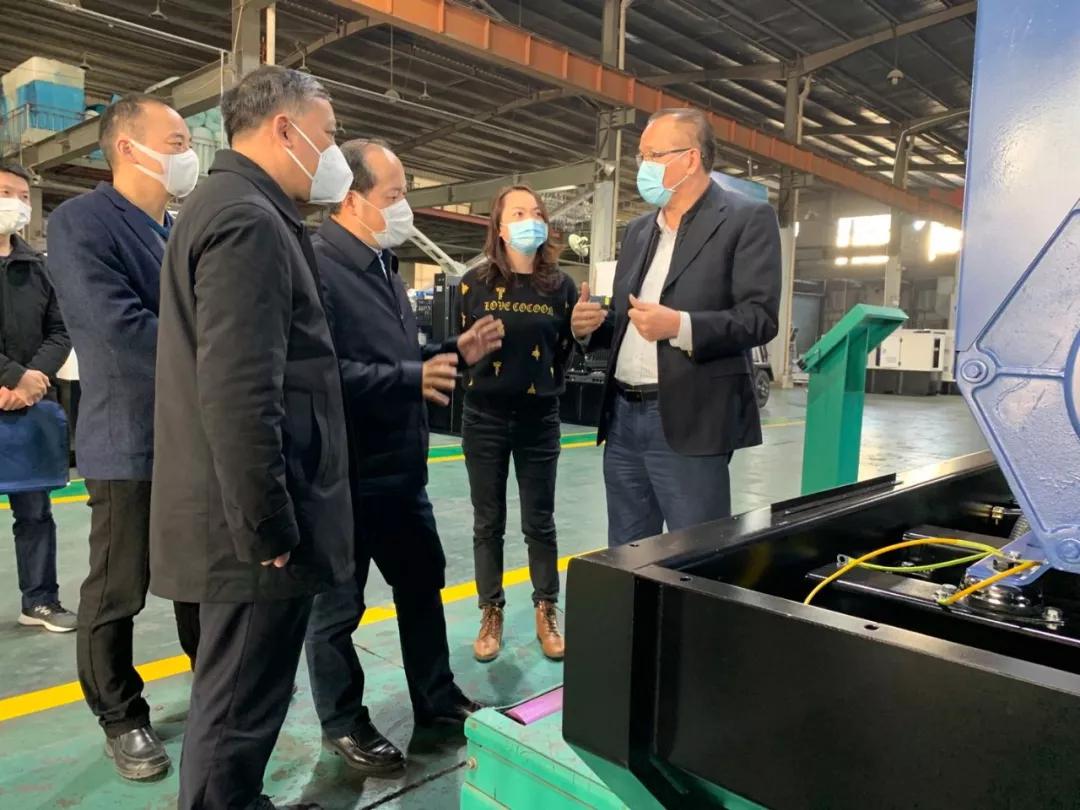 宁德市人大常委会主任金敏等一行莅临亚南集团开展复工调研2